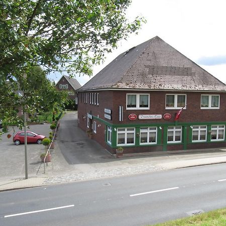 Hotel Deutsches Haus Francop Hamburg-Harburg Exteriör bild